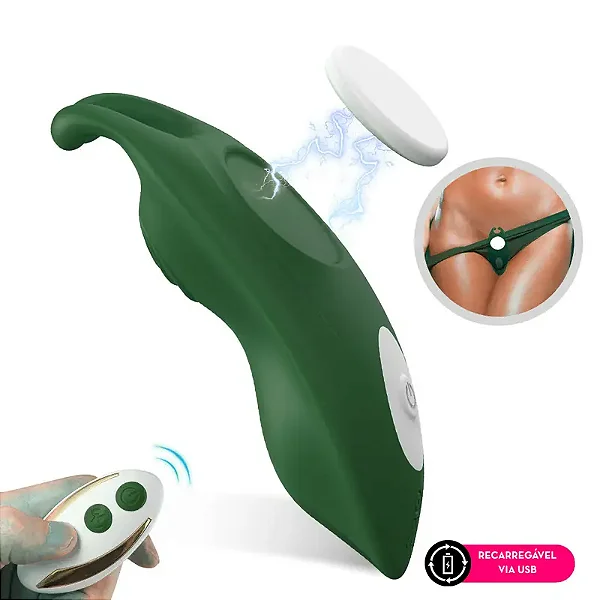 Vibrador por Aplicativo para Calcinha Green - 9 Velocidades