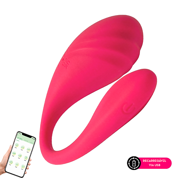 Vibrador de Casal Jumpo via App - 9 Velocidades
