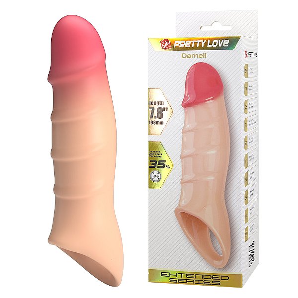 Capa Peniana Extensora Darnell Pretty Love 19cm