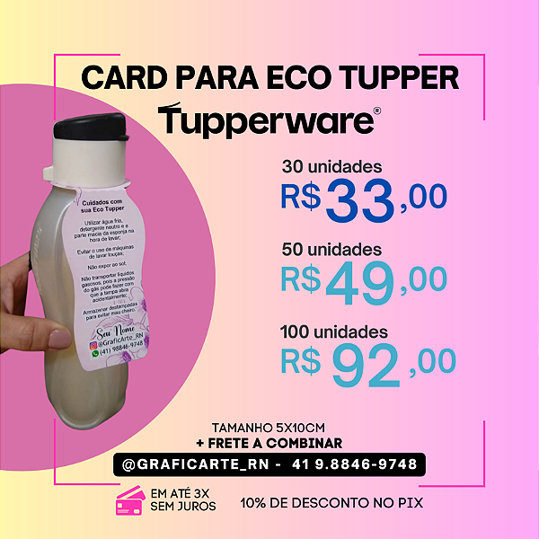 Card para Eco Tupper