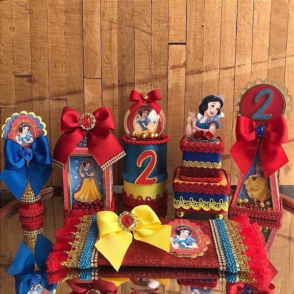 Kit Festa Branca De Neve - Premium