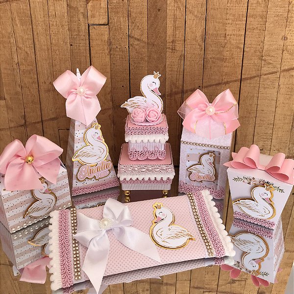 Kit Festa Cisne - Luxo