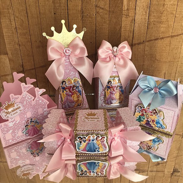 Kit Festa Princesas Da Disney 1 - Clássico