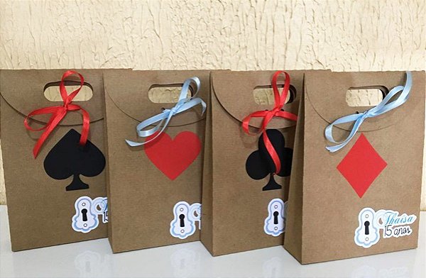 Sacolas Personalizadas Alice No País Das Maravilhas - TAM M