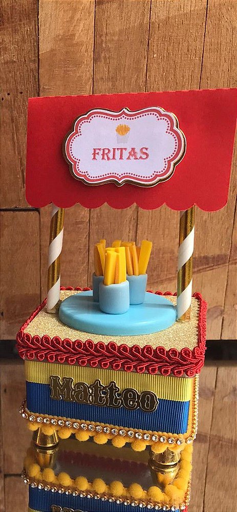 Barraquinha De Fritas - Circo Vermelho