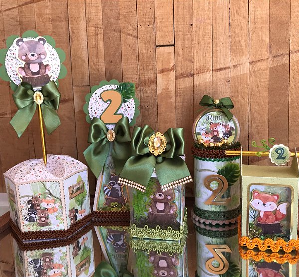 Kit Festa Bosque De Menino - Premium
