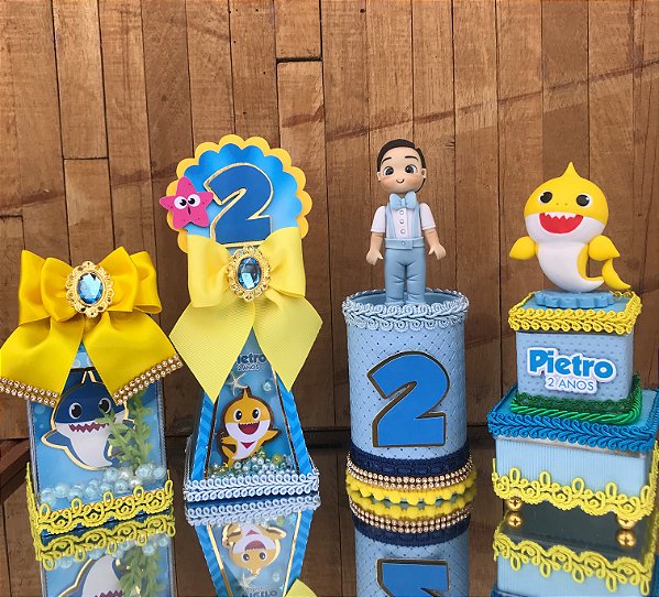 Kit Festa Baby Shark - Premium