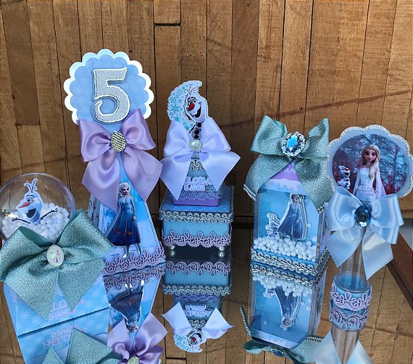 Kit Festa Frozen 3 - Luxo