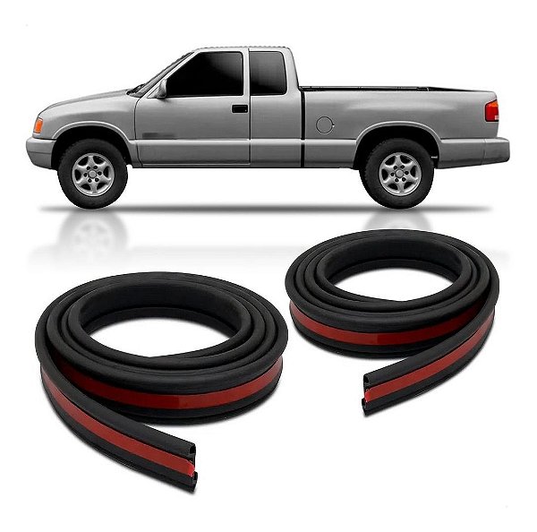 Par Borracha Superior Porta Pingadeira S10 Cab Simples