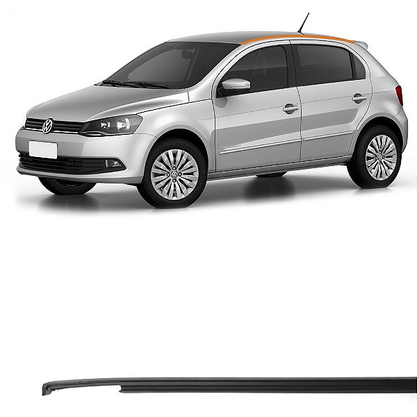 Friso De Teto Borracha Gol G5 G6 4 Portas Lado Esquerdo