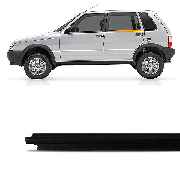 Pestana Externa Traseira Lado Direito Fiat Uno 4 Portas