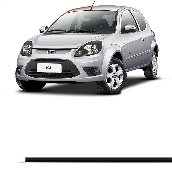 Friso De Teto Borracha Ford Ka 2008 Até 2012 Lado Direito