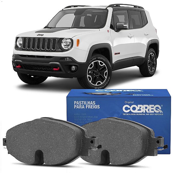 Jogo Pastilha De Freio Dianteira Toro Renegade Compass