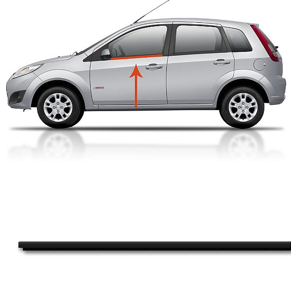 Pestana Dianteira Externa Ford Fiesta 2003 Até 2012 -  Lado Direito