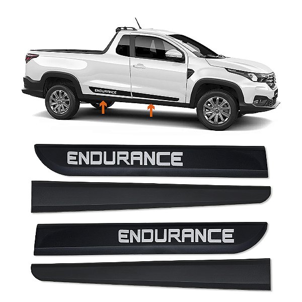 Kit Friso Lateral Fiat Strada Endurance 2021 em diante