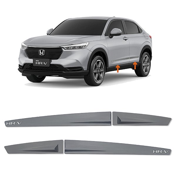 Friso Lateral New HR-V 2022 em diante Cinza Grafeno