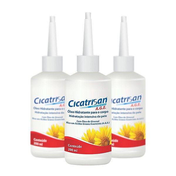 Óleo de Girassol Cicatrizan A.G.E 200ml 2 Unidades