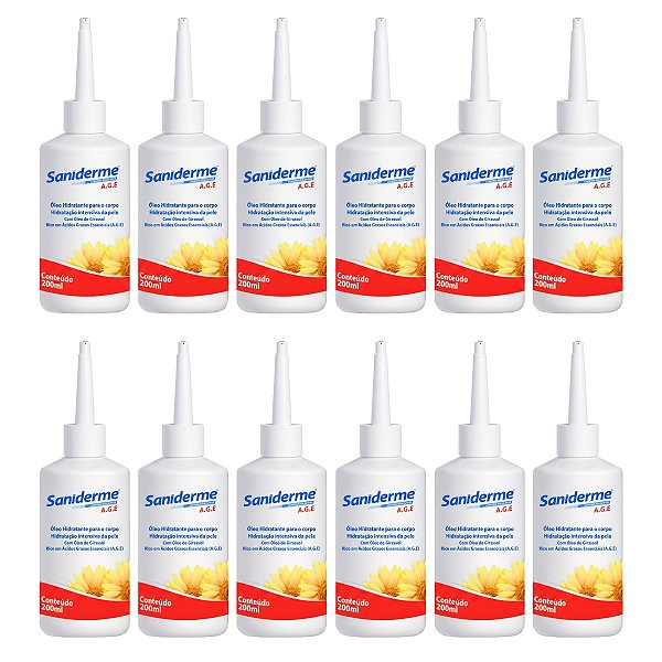 Óleo de Girassol Cicatrizan A.G.E 200ml 12 Unidades
