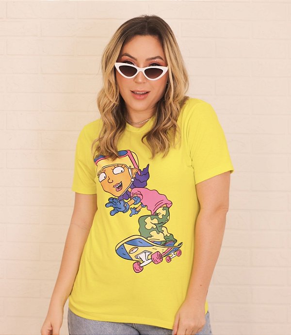 TSHIRT REGGIE ROCKET VERDE LIMA