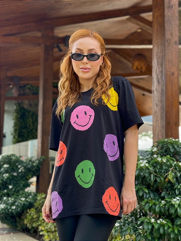 Max Tshirt Preta Smille