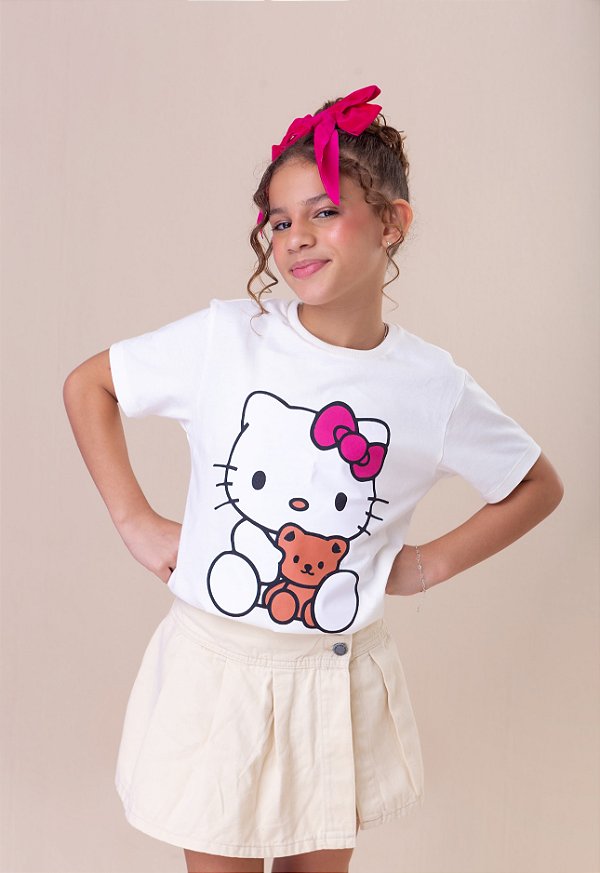 Tees Hello Kitt Infantil
