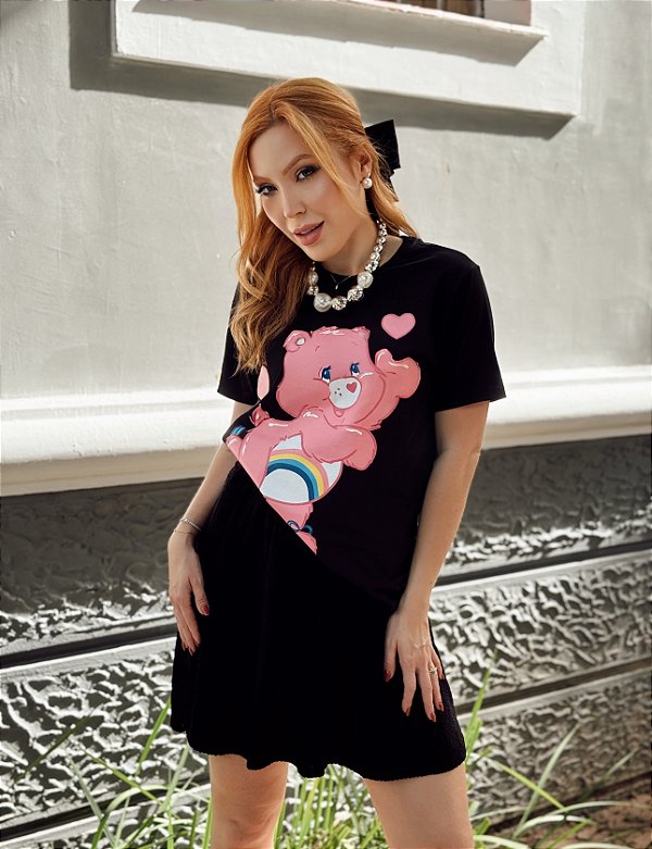 Tees Ursinhos Carinhosos Rosa