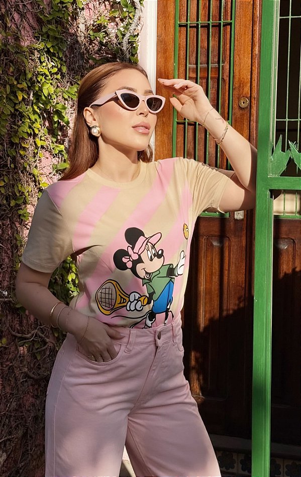 Tees Minie Tênis