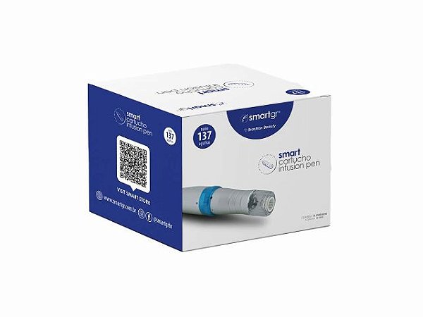 Cartucho para Smart Infusion Pen - 137 Nano Agulhas - 10 un - Smart GR