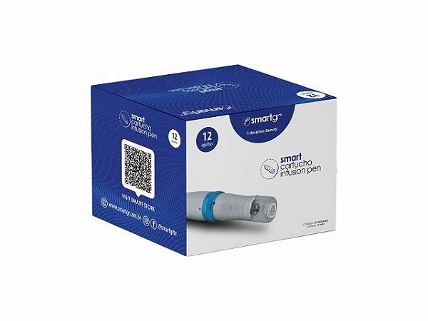 Cartucho para Smart Infusion Pen - 12 Agulhas de 0.25mm - 10 un - Smart GR