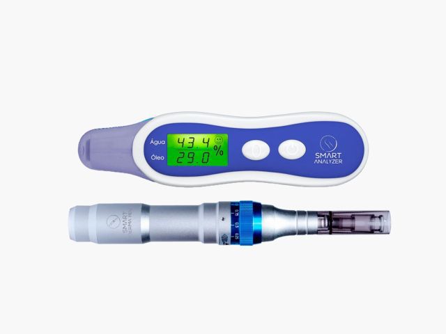 Smart Derma Pen - Caneta de Microagulhamento + Smart Analyzer - Analisador de Pele - Smart GR