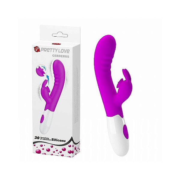 Vibrador Ponto G e Clitoriano Cerberus Pretty Love