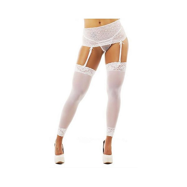 Cinta Liga Rendada - Branca Pimenta Sexy