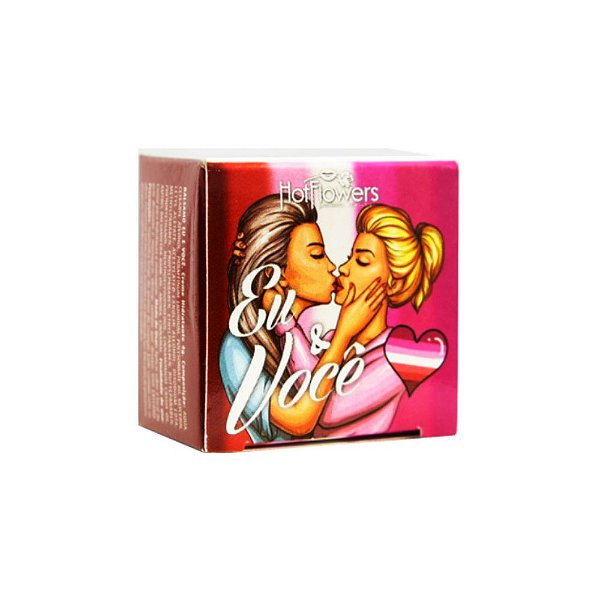 Creme Excitante Feminino Clitoriano Eu e Você 4g LGBTQIA+