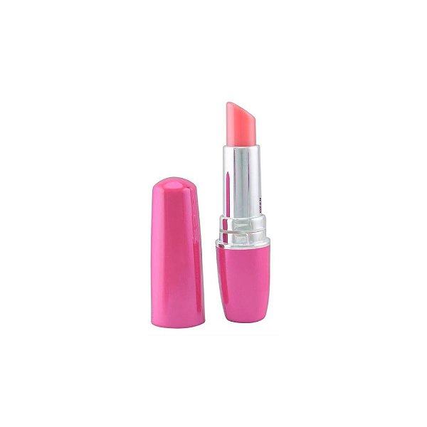 Vibrador Clitoriano Batom Lipstick Rosa Sexy Import