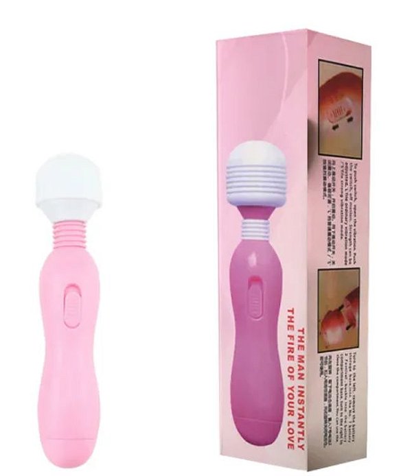 Vibrador Varinha Mágica 16,5x3,5cm 3R Import