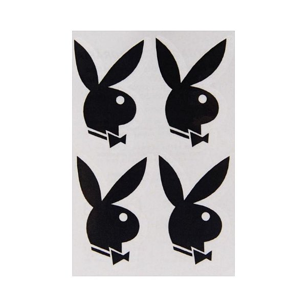 Tatuagem temporária Playboy 7 x 10 cm
