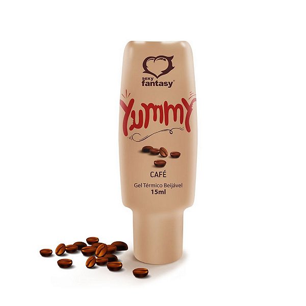 Gel Térmico Beijável Yummy Café 15ml Sexy Fantasy