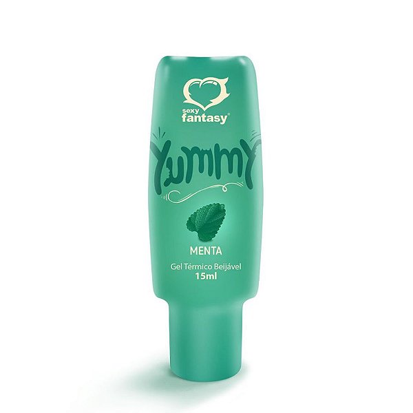 Gel Térmico Beijável Yummy Menta 15ml Sexy Fantasy