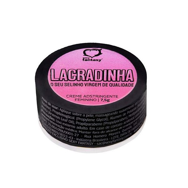 Creme Adstringente Feminino Lacradinha 7,5g Sexy Fantasy