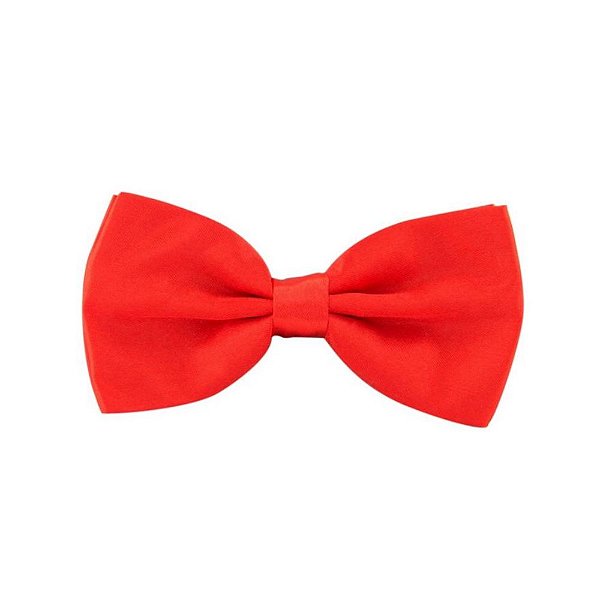 Gravata Borboleta Cetim Vermelho GToys