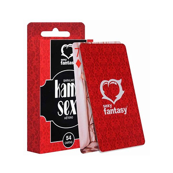 Baralho Kama Sexy  - Casal Hétero Sexy Fantasy