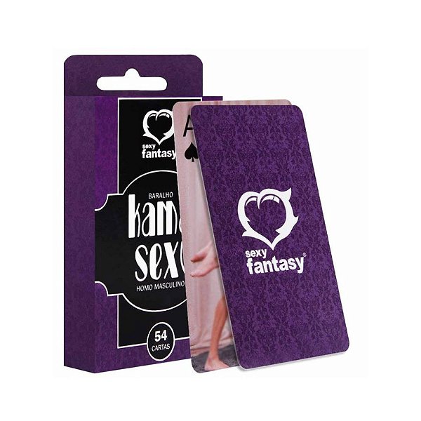 Baralho Kama Sexy - Casal Homens Sexy Fantasy