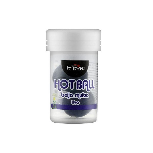 Bolinha Explosiva Beija Muito Uva 2 unidades Hot Flowers