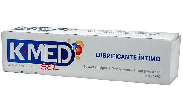 Lubrificante íntimo base d'água K-MED 25g Cimed