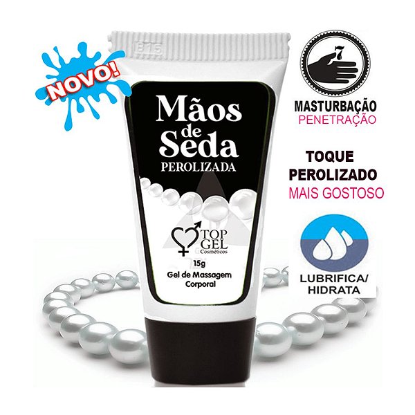 Lubrificante siliconado Mãos de Seda 15ml Top Gel