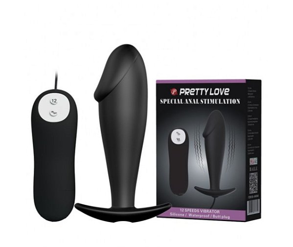 Plug Anal com controle Pretty Love