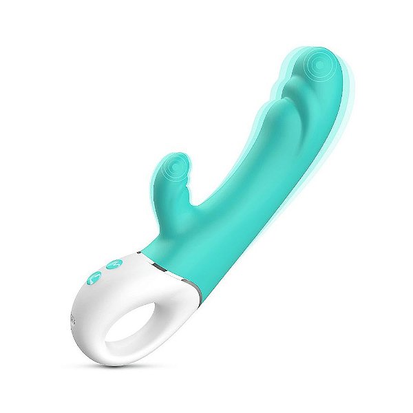 Vibrador Clitoriano e Ponto G Spray S-Hande - Verde