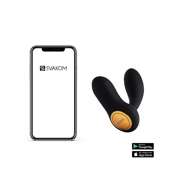 Plug Anal Recarregável com APP Vick Neo Svakom