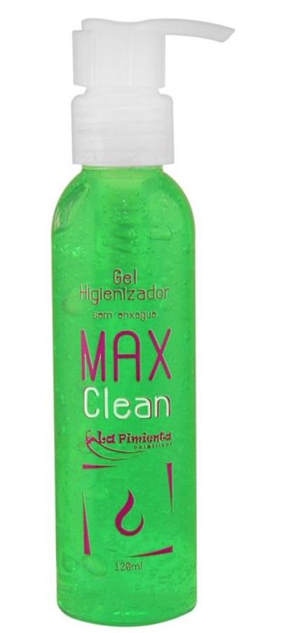 Max Clean Gel Higienizador 120ml La Pimienta