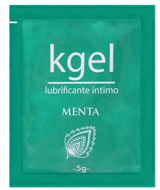 Sachê Lubrificante Íntimo Sabor Menta 5g